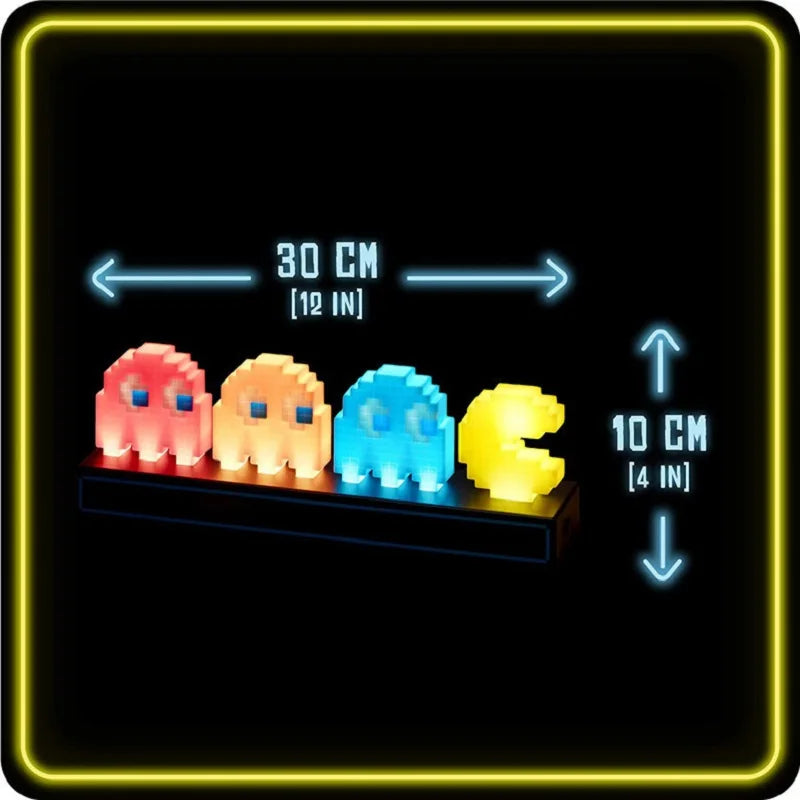 Lámpara LED3D Pac-Man:¡Ilumina tu espacio con nostalgia pixelada!